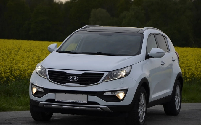 Kia Sportage cena 49900 przebieg: 192583, rok produkcji 2011 z Wąsosz małe 781